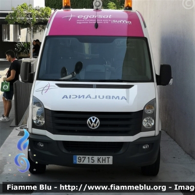 Volkswagen Crafter I serie restyle
España - Spagna
Egarsat
Parole chiave: Ambulanza Volkswagen Crafter_Iserie_restyle