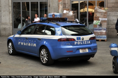 Alfa Romeo 159 Sportwagon Q4
Polizia di Stato
Polstrada
Polizia F8639 
Festa della Polizia 2009
Parole chiave: Lombardia MI