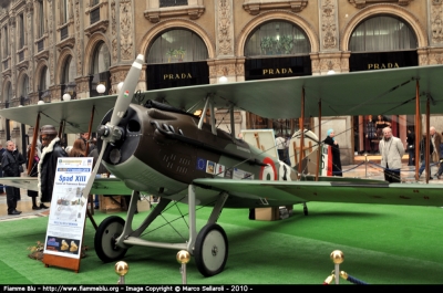 Spad XIII
Areonautica Militare Italiana
Velivolo Storico
