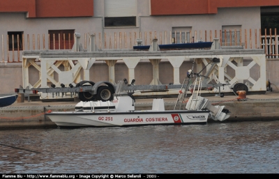 Imbarcazione
Guardia Costiera 
GC 251
Parole chiave: Sardegna OT Capitaneria di Porto