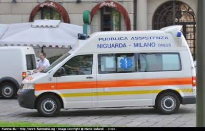 Volkswagen Transporter T5
Pubblica Assistenza Niguarda Milano
Parole chiave: Lombardia MI Ambulanza