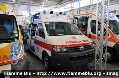 Volkswagen Transporter T5 restyle
Croce Rossa Italiana 
Comitato Locale di Ponte Canavese TO
Parole chiave: Piemonte (TO) Ambulanza Volkswagen Transporter_T5_restyle Reas_2011