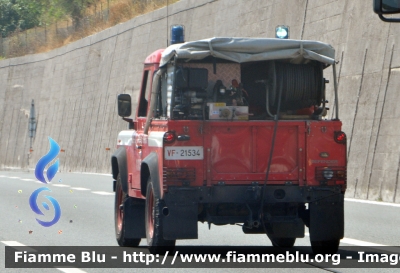 Land Rover Defender 90
Vigili Del Fuoco 
Comando Provinciale Savona
VF 21534
Parole chiave: Land-Rover Defender_90