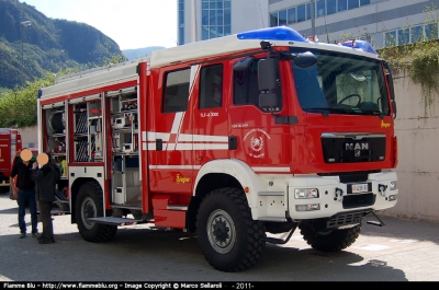 Man TGM 10.340 4x4 II serie
Vigili del Fuoco 
Corpo Volontario di San Valentino alla Muta - St. Valentin auf der Haide BZ
AutoPompaSerbatoio allestimento Ziegler
VF 256BZ
Parole chiave: Man TGM_10.340_4x4_IIserie VF256BZ Civil_Protect_2011