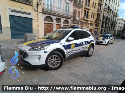 Ford Kuga Hybrid III serie
España - Spagna
Policia Local Valencia
Codice Automezzo: D1-10
