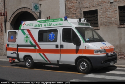 Fiat Ducato II serie
Croce Verde Mantova
M C3
Parole chiave: Lombardia (MN) Ambulanza Fiat_Ducato_IIserie