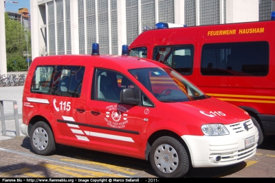 Volkswagen Caddy III serie
Vigili del Fuoco
Unione Distrettuale di Bolzano
Corpo Volontario di Oltrisarco Aslago - Bolzano
Freiwillige Feuerwehr Oberau Haslach - Bozen
VF 1AG BZ
Parole chiave: Volkswagen Caddy_IIIserie VF1AGBZ Civil_Protect_2011