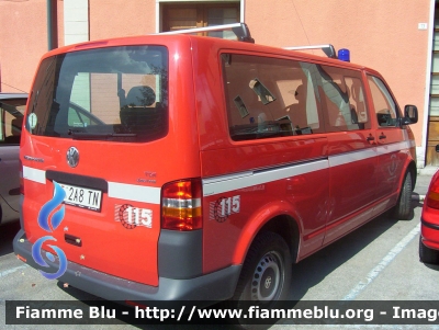 Volkswagen Transporter T5 
Vigili del Fuoco
Unione distrettuale della Valsugana e Tesino (TN)
VF 2A8 TN
Parole chiave: Volkswagen Transporter_T5 VF2A8TN