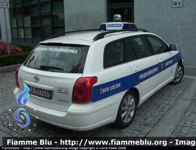 Toyota Avensis Wagon II serie
Polizia Municipale - Stadtpolizei
Brunico - Bruneck (BZ)
Parole chiave: Toyota Avensis_Wagon_IIserie PM Brunico stadtpolizei Bruneck BZ