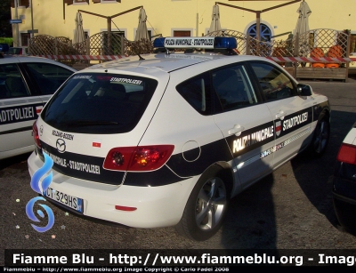 Mazda 3
Polizia Municipale - Stadtpolizei
Bolzano - Bozen
Parole chiave: Mazda 3 PM Bolzano Gemeindepolizei Bozen