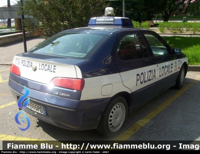 Alfa Romeo 146 II serie
Polizia Locale
Noventa di Piave (VE)
livrea aggiornata
Parole chiave: Alfa_Romeo 146_IIserie PL Noventa_Di_Piave VE Veneto