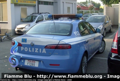 Alfa Romeo 159
Polizia Stradale
Milano
Parole chiave: Alfa Romeo 159 Polizia Stradale F7285