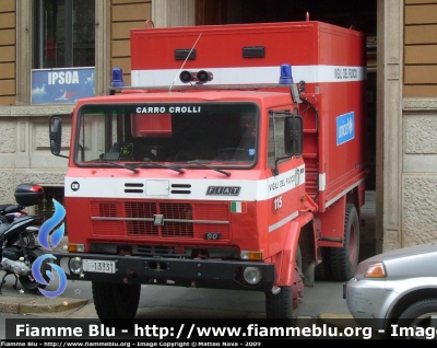 Iveco 90PC
Vigili del Fuoco
Comando Provinciale di Milano
Carro Crolli
VF 13331
Parole chiave: Iveco 90PC VF13331