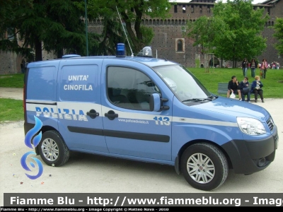 Fiat Doblò II serie
Polizia di Stato
Unità Cinofile
Allestimento Elevox
Polizia H1497

Parole chiave: Fiat_Doblò_II_serie Polizia_H1497 festa_della_polizia_2010