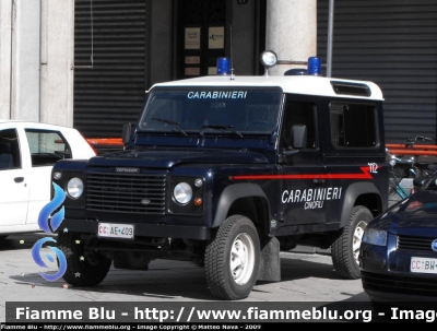 Land Rover Defender 90
Carabinieri 
Nucleo Cinofili Milano
CC AE409
Parole chiave: Land-Rover Defender_90 CCAE409