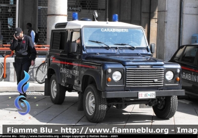 Land Rover Defender 90
Carabinieri 
Nucleo Cinofili Milano
CC AE409
Parole chiave: Land_Rover Defender_90 CCAE409