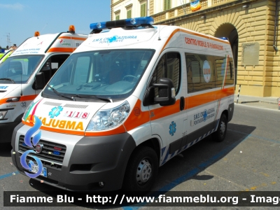 Fiat Ducato X250
Società di Mutuo Soccorso Croce Azzurra Pontassieve
Allestita Maf 
Parole chiave: Fiat Ducato_X250 Ambulanza