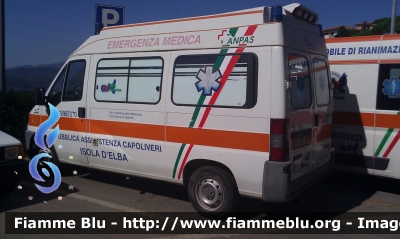 Fiat Ducato II serie
Pubblica Assistenza Capoliveri (LI)
Allestimento Alessi e Becagli
Parole chiave: Fiat Ducato_IIserie Ambulanza