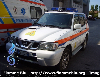 Nissan Terrano II serie restyle
Misericordia di Premilcuore (FC)
Unita WA - Gruppo di Protezione Civile
Parole chiave: Nissan Terrano_IIserie_restyle