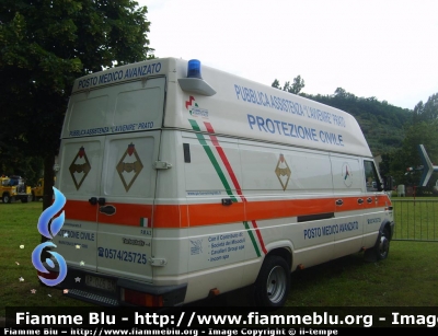 Iveco Daily II Serie
Automezzo utilizzato per il trasporto del PMA. In uso al gruppo di protezione civile
Parole chiave: Iveco Daily_IIserie Trasporto_materiale Pubblica_Assistenza