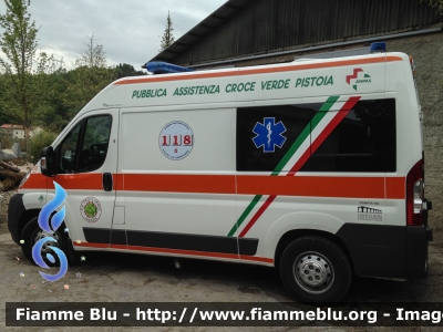 Fiat Ducato X250
Pubblica Assistenza 
Croce Verde Pistoia 
Parole chiave: Fiat Ducato_X250 Ambulanza