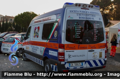 Mercedes-Benz Sprinter III serie
Pubblica Assistenza Rosignano (LI)
Allestita MAF
Parole chiave: Mercedes-Benz Sprinter_IIIserie Ambulanza