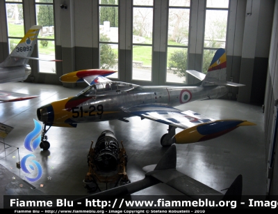 Republic F-84G Thunderjet
Aeronautica Militare Italiana
Museo Storico
Vigna di Valle (Rm)
Parole chiave: Republic F-84G_Thunderjet