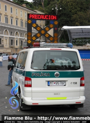 Volkswagen Transporter T5
Slovenská republika - Slovacchia
 Polícia - Polizia
Parole chiave: Volkswagen Transporter_T5 Festa_della_Polizia_2008