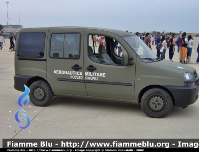 Fiat Doblò I serie
Aeronautica Militare Italiana
Nucleo Cinofili
41° Stormo

Parole chiave: Fiat Doblo_Iserie aeronautica_militare 41°_stormo