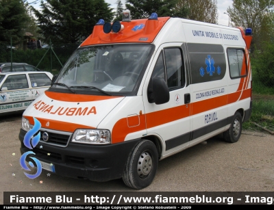 Fiat Ducato III serie  
Protezione Civile 
Associazione "Fo.P.I.Vo.L." 
Forza di Pronto Impiego Volontariato Lazio
Frosinone
• allestita gggele •

Parole chiave: Fiat Ducato_IIIserie ambulanza PC_Frosinone