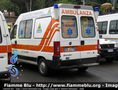 Fiat Ducato III serie
Protezione Civile
Associazione "L. Santarsiero"
Lariano (Rm)
• allestita gggele •
Parole chiave: Fiat Ducato_IIIserie ambulanza 