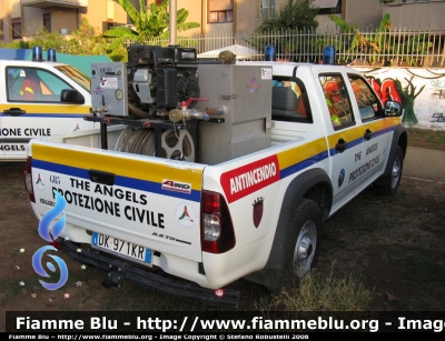 Isuzu D-Max I serie
Protezione Civile
Associazione "The Angels"
Roma
Parole chiave: Isuzu D-Max_Iserie