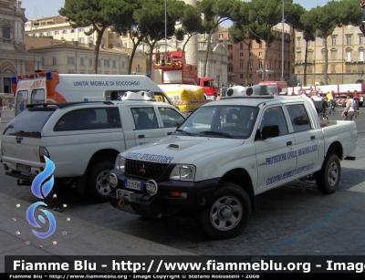 Mitsubishi L200 III serie
Protezione Civile 
Associazione "Fo.P.I.Vo.L." 
Forza di Pronto Impiego Volontariato Lazio
Frosinone
Parole chiave: Mitsubishi L200_IIIserie PC_Frosinone