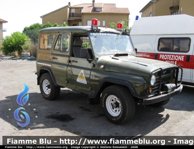 Uaz 469 Marathon
Protezione Civile
Gruppo Comunale
Albano Laziale (Rm)
:: veicolo dismesso ::
Parole chiave: Uaz 469_Marathon