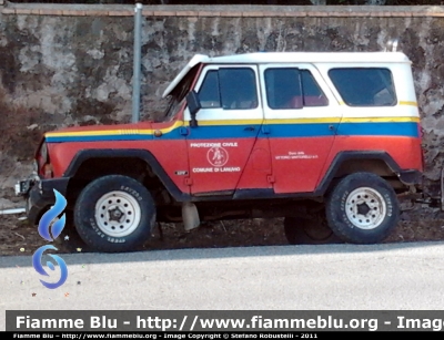 Uaz 469 Marathon
Protezione Civile
Gruppo Comunale
Lanuvio (RM)
Parole chiave: Uaz 469Marathon