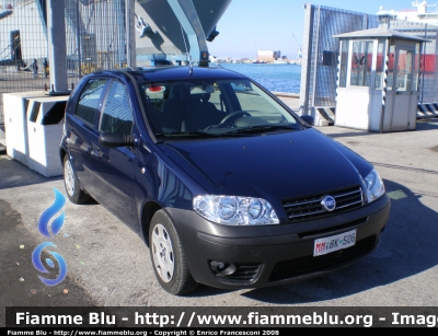 Fiat Punto III serie
Carabinieri c/o Marina Militare
Parole chiave: Fiat Punto IIIserie Carabinieri_Marina_Militare MMBK506