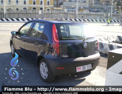 Fiat Punto III serie
Carabinieri c/o Marina Militare
Parole chiave: Fiat Punto IIIserie Carabinieri_Marina_Militare MMBK506