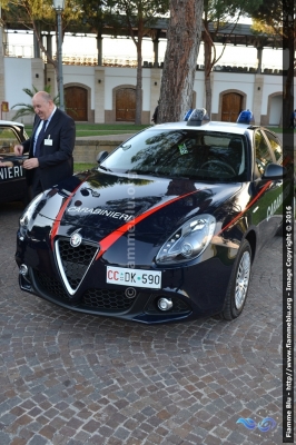 Alfa Romeo Nuova Giulietta 
Carabinieri
CC DK 590
Parole chiave: Alfa_Romeo Nuova_Giulietta CCDK590