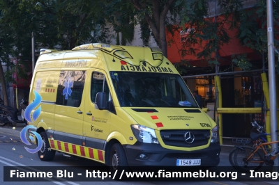 Mercedes-Benz Sprinter III serie restyle
España - Spagna
SEM Sistema de Emergencias Médicas
Generalità de Catalunya
Parole chiave: Mercedes-Benz Sprinter_IIIserie_restyle Ambulanza