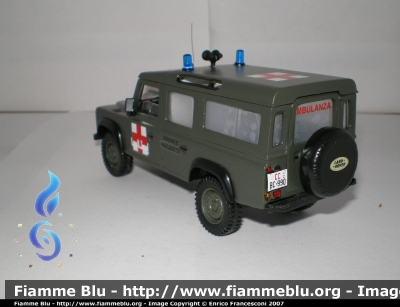 Land Rover Defender 110
Carabinieri
Versione Ambulanza in dotazione al 1° Reggimento "Tuscania"

Parole chiave: Modellismo Enrico Francesconi Bradipo Carabinieri