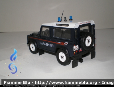 Land Rover Defender 90
Carabinieri 
Nucleo Telecomunicazioni
Parole chiave: Land_Rover Defender90 Carabinieri Nucleo_Telecomunicazioni