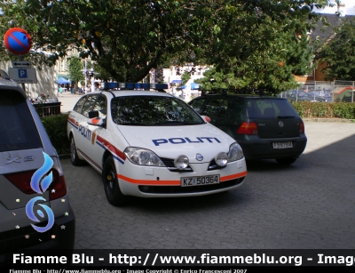 Nissan Primera IV serie
Kongeriket Norge - Kongeriket Noreg - Norvegia
Politi - Polizia
Parole chiave: Nissan Primera_IVserie Polizia_Norvegese Politi