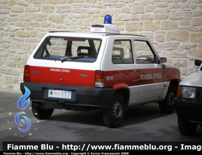 Fiat Panda II serie
Repubblica di San Marino 
Polizia Civile
RSM Polizia 117
Parole chiave: Fiat Panda_IIserie RSM_Polizia_117