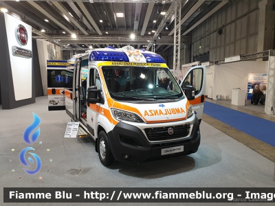 Fiat Ducato X290
Assistenza Pubblica Parma
Allestimento Olmedo
Esposta al Transpotec 2019
Parole chiave: Fiat Ducato_X290 Ambulanza Transpotec_2019