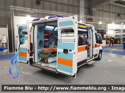 Fiat Ducato X290
Assistenza Pubblica Parma
Allestimento Olmedo
Esposta al Transpotec 2019
Parole chiave: Fiat Ducato_X290 Ambulanza Transpotec_2019