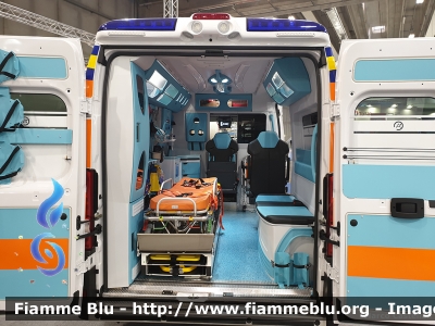 Fiat Ducato X290
Assistenza Pubblica Parma
Allestimento Olmedo
Esposta al Transpotec 2019
Parole chiave: Fiat Ducato_X290 Ambulanza Transpotec_2019