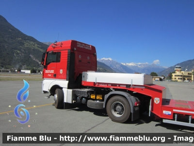 Man TGX 18.540 I serie
Vigili del Fuoco
Corpo Permanente di Aosta
Trattore stradale con trazione anteriore idrostatica inseribile Hydrodrive
VF 26507
Parole chiave: Man TGX_18.540_Iserie VF26507 De-Angelis VFR0870