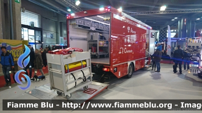 Man TGM 15.290 II serie
Osterreich - Austria
Landesfeuerwehrverband Burgenland - Associazione Vigili del Fuoco del Burgenland
Carro NBCR allestimento Magirus Lohr
Esposto al Civil Protect 2016
Parole chiave: Man TGM_15.290_IIserie Civil_Protect_2016