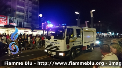 Iveco EuroCargo I serie
Protezione Civile
Gruppo Comunale di Jesolo (VE)
Allestimento Fortini
Parole chiave: Iveco EuroCargo_Iserie