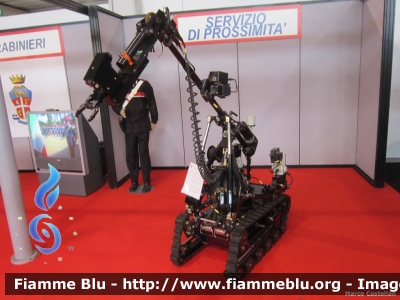 Remotec Wheelbarrow MK8
Carabinieri
Nucleo Artificieri Antisabotaggio
Parole chiave: Remotec Wheelbarrow_MK8 Fiera_Campionaria_Padova_2012